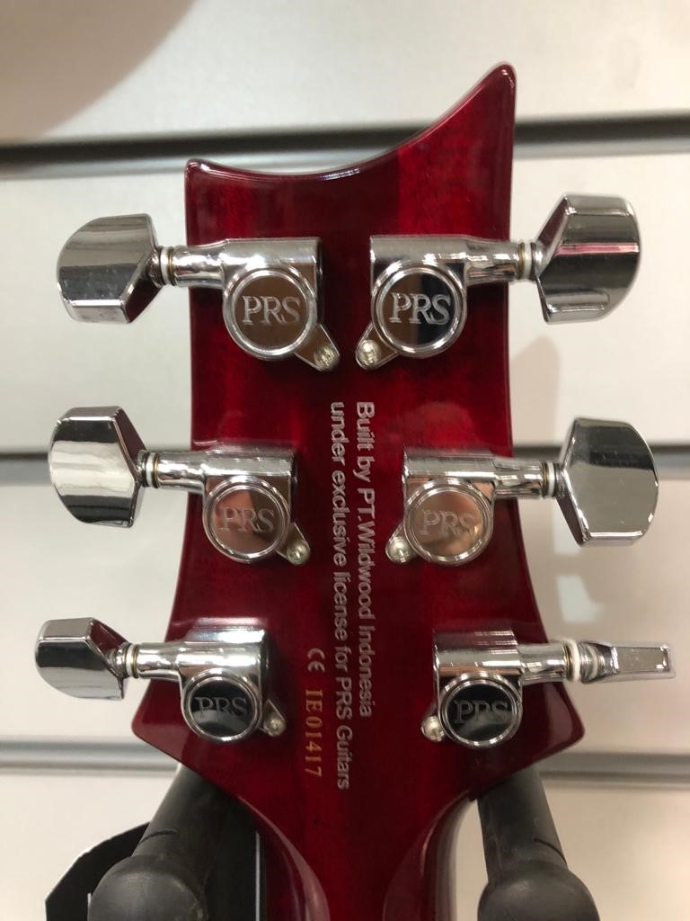 Paul Reed Smith PRS SE Santana Electric Guitar, Vintage Cherry