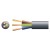 Mercury 3 Core Round Mains PVC H05VV-F3 10A, 7.2mm, Per Metre (804.344UK), Black