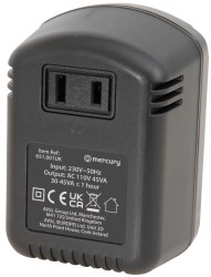 Mercury (UK Version) Stepdown Voltage Converter 240V - 120V 45W (651.001UK)