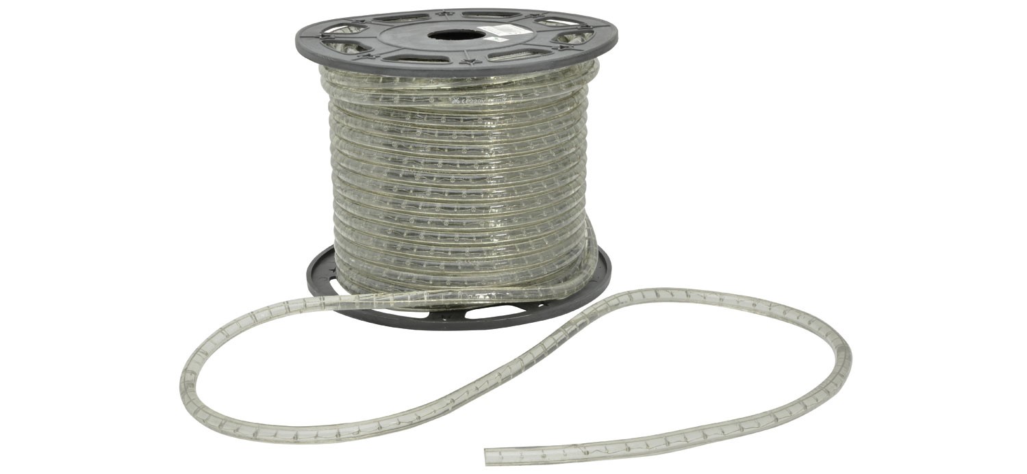 HW Audio:. Lyyt Rope Light, 230V, 45m Reel, With Power Cable, Clear