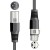 QTX DMX Lighting Lead, 3-Pin XLR Plug to 3-Pin XLR Socket - 1.5m (177.901UK), 1.5m (177.901UK)