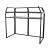 Equinox Aluminium Lightweight DJ Booth System MKII (EQLED12P)