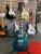 Cort CR200 Solid Body Single Cutaway Electric Guitar, Flip Blue, CR200-FBL