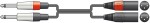 Chord Classic Audio Lead 2 Mono Jack - 2 XLR Male 3.0m 26J-2XM300 (190.035UK)