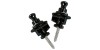 Chord Set of 2 Strap Locks For Guitar SL2-B, Black