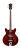 Guild Starfire I Semi Hollow Bass Guitar, Cherry