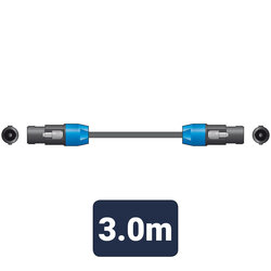 Chord Essential Speaker Lead Spk Plug - Spk Plug 3.0m (190.179UK)
