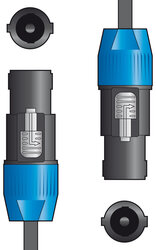 Chord Essential Speaker Lead Spk Plug - Spk Plug 3.0m (190.179UK)