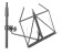 Stagg Foldable Music Stand Arm with Clamp and Lyre Design (SCL-MUS)