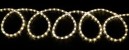Lyyt LED Rope Light Warm White (2800-3300K) 50m Bundle with 153.562 Mains Cable