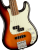 Fender Player Plus Active Precision Bass, Sunburst, Pau Ferro