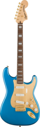 Squier 40th Anniversary Stratocaster, Lake Placid Blue, Gold Edition