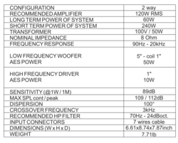 SHADOW 105T IP 55 2-way Full Range 60 Watts RMS 8 Ohm 15/25/40/50 100V, Slate Grey