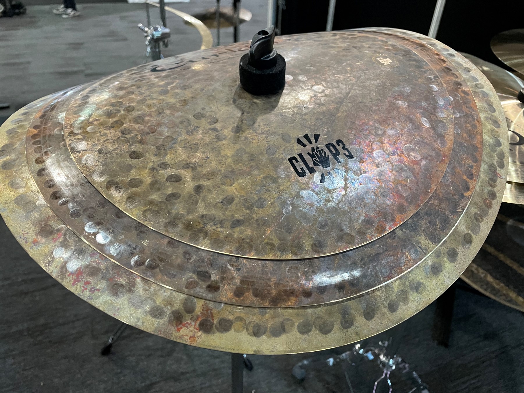 Turkish Zilzen Cymbals Clap 3 Raw Stack Cymbal Set