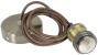 Lyyt E27 Pendant Cord Set Antique Brass PHE27-ABR (429.501UK)