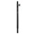 Athletic SAT-1T Telescopic Pole 35mm Top and 35mm On the Other End., Black