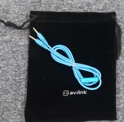 Av:link Multimedia Headphones With In-Line Microphone PH10-BLU (100.533UK)