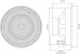 Adastra SL6 Slimline Ceiling Speaker 6.5" Pair SL6 (952.548UK)