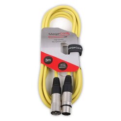 Stagecore Balanced XLR Male - XLR Female Microphone Cable / Lead
