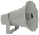 Adastra H30V Round Horn 9.5in 100V 30W H30V (952.089UK), Grey, Ex Demo