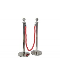 Citronic VIP Queue Barrier Posts and Rope Set (853.982UK)