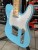 Chord CAL62 Single Cut Electric Guitar, Surf Blue Gloss, Maple Neck