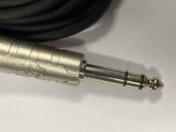 Re19-3m 2 X Mono 6.3 Jack-Stereo 6.3 Jack