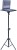 Adjustable Tripod Gig Stand For Laptops Or Audio/Lighting Desks Up to 15KG, Black