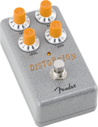Fender Hammertone Distortion Effect Pedal, Silver