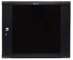 Adastra Glass Fronted Rack Cabinet, 450mm Deep, 9U, New Stock