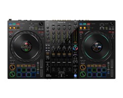 Alpha Theta Pioneer DDJ-FLX10 4ch Performance DJ Controller Rekordbox / Serato DJ, BLACK