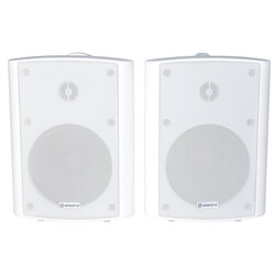 Adastra BC5W 5.25inch Stereo Speakers White Pair BC5-W, New Stock