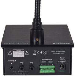 Professional Condenser Microphone With Built In 2 Zone Amp COM 230, Black, EX Display