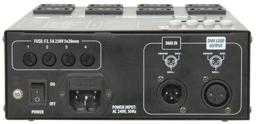 Qtx DP4 4 Channel DMX Dimmer Pack DP4