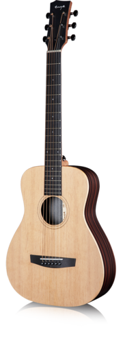 Enya EB-X1PRO EQ 3/4 Electro Acoustic with Gig Bag, Natural