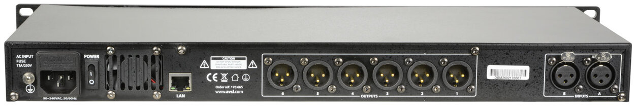 Citronic DSM26 Speaker Management System DSM26, Ex Demo