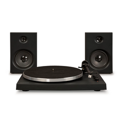 Crosley T150 Turntable & Speaker System, Black