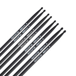 Techra Black Diamond Carbon Drumsticks Pair, 7A