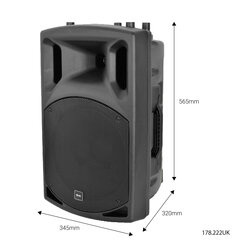 Qtx QX12 Passive PA Speaker QX12, New Stock
