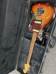 Freestyle Hard Shell Wood Case Electric Guitars, FCGW-ELEC-FT, Black