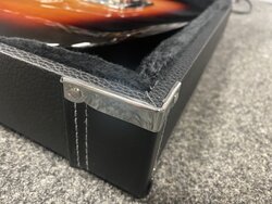 Freestyle Hard Shell Wood Case Electric Guitars, FCGW-ELEC-FT, Black