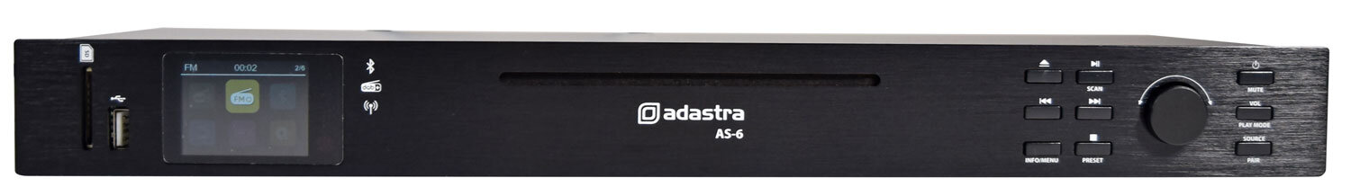 Adastra AS-6 Media Player 952.986, New Stock