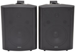 Music System One, For Bars, Cafes And Shops, Black Speakers