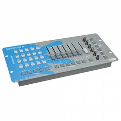 Showtec Colorcue 2 LED HEX DMX Light Controller, Black And Blue