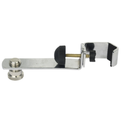 Showgear Microphone Adapter Clamp For 1 Microphone - 5/8 Thread, Silver