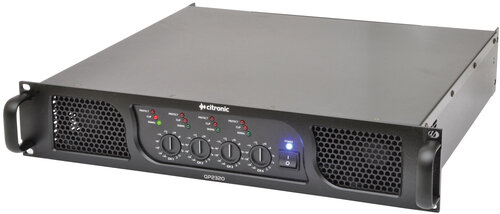 Citronic QP2320 Quad Power Amp 4 X 450W 4 Ohms, 2 Ohm Stable(172.243uk), New Stock