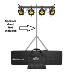 Chauvet 4bar Flex Q ILS Requires ILS Dongle No Stand, Black