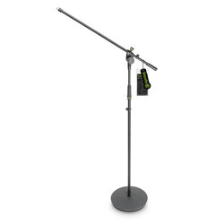 Gravity Stands GMS2321B Boom Stand Round Base, Black