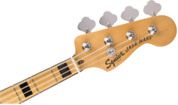 Fender Squier Classic Vibe 70's Jazz Bass Natural, Natural, Maple Neck