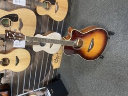 Yamaha FSC-TA-BS Trans-Acoustic Cutaway Electro Acoustic Guitar, Brown Sunburst